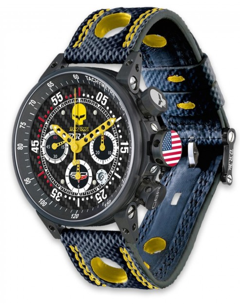 Review BRM watches for sale B.R.M Corvette Racing C6.R 60th Anniversary